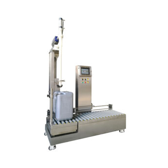 Semi Automatic 25l Pail Acid And Alkali Liquid Weighing And Filling Machine